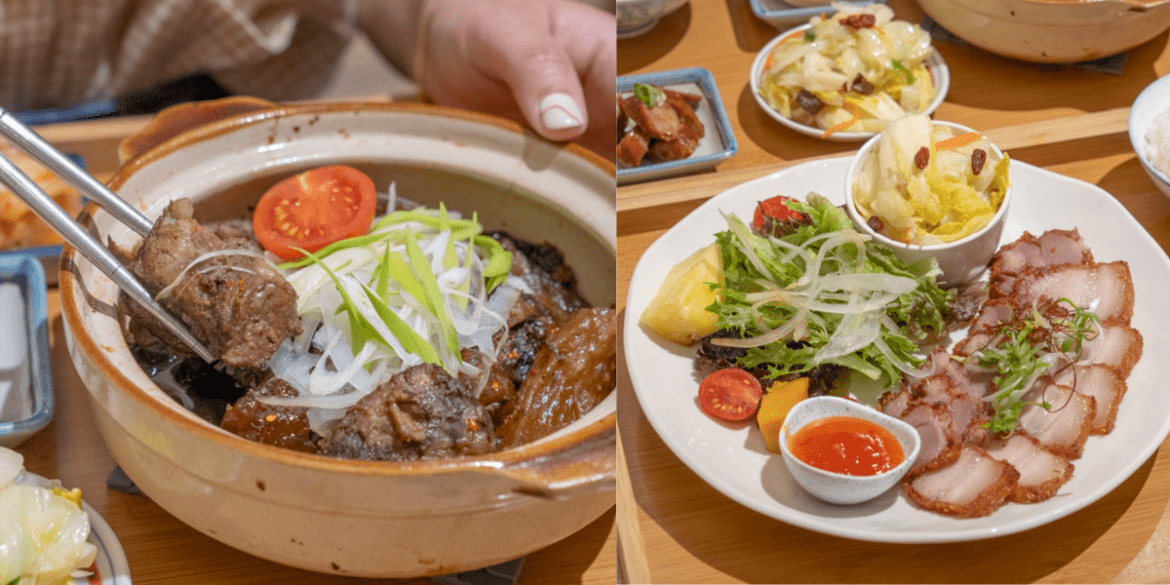 大腹人家，忠孝復興站美食，套餐為主的個人精緻餐點，紅燒肉相當美味 @鄉民食堂