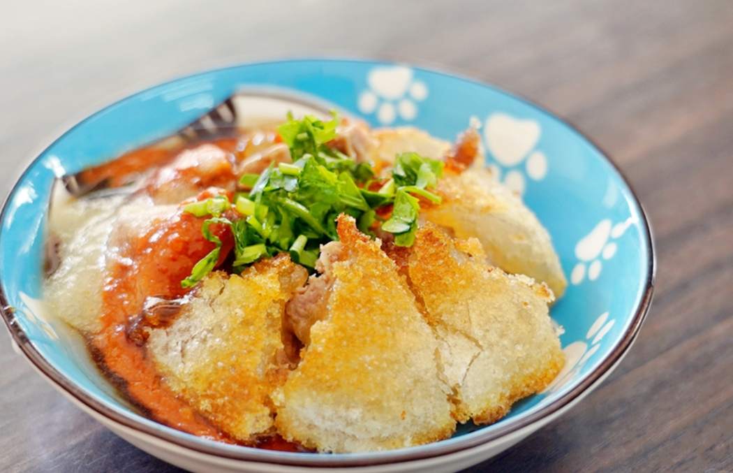 現炸脆皮肉圓，中壢美食，炸的酥酥脆脆的美味肉圓 @鄉民食堂