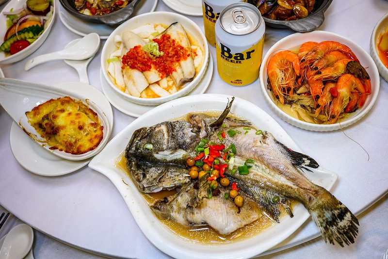 星靚點花園飯店，捷運景美站美食，588就可以吃到，星鮮石斑吃到飽 @鄉民食堂