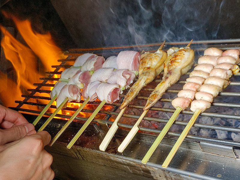 老藏野炭火居酒屋-板橋江翠店│捷運江子翠站口味好，真炭火串燒的美味居酒屋 @鄉民食堂