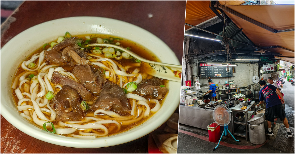 潘家老牌牛肉麵，捷運台北車站美食，69年老牌牛肉麵，後車站隱藏版古早味牛肉麵，120的牛肉麵130牛筋麵那裡找 @鄉民食堂