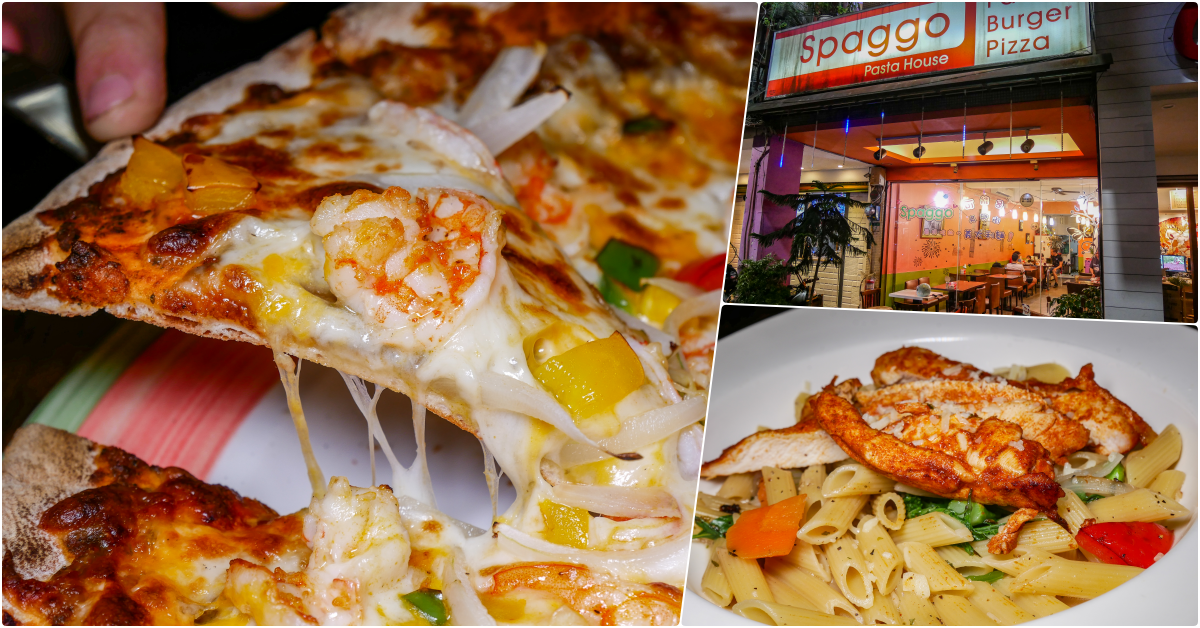 Spaggo 義大利麵館│捷運101站美食│上班族會來吃的平價家庭式義大利麵，披薩料蠻多的 @鄉民食堂