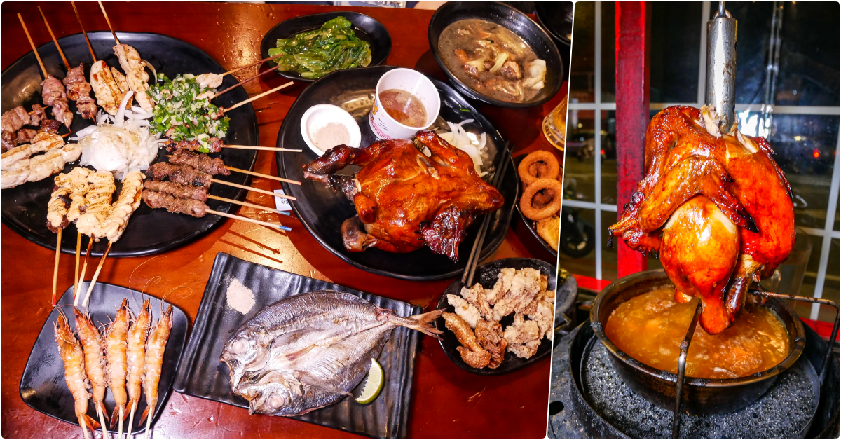 起家莊雞老闆 養生藥膳桶仔雞，南京復興站美食，剛出爐的雞肉用手扒開沾上雞油後太好吃啦 @鄉民食堂